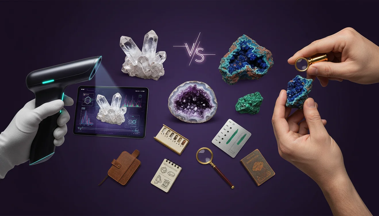 Crystal Identifier vs Manual Identification