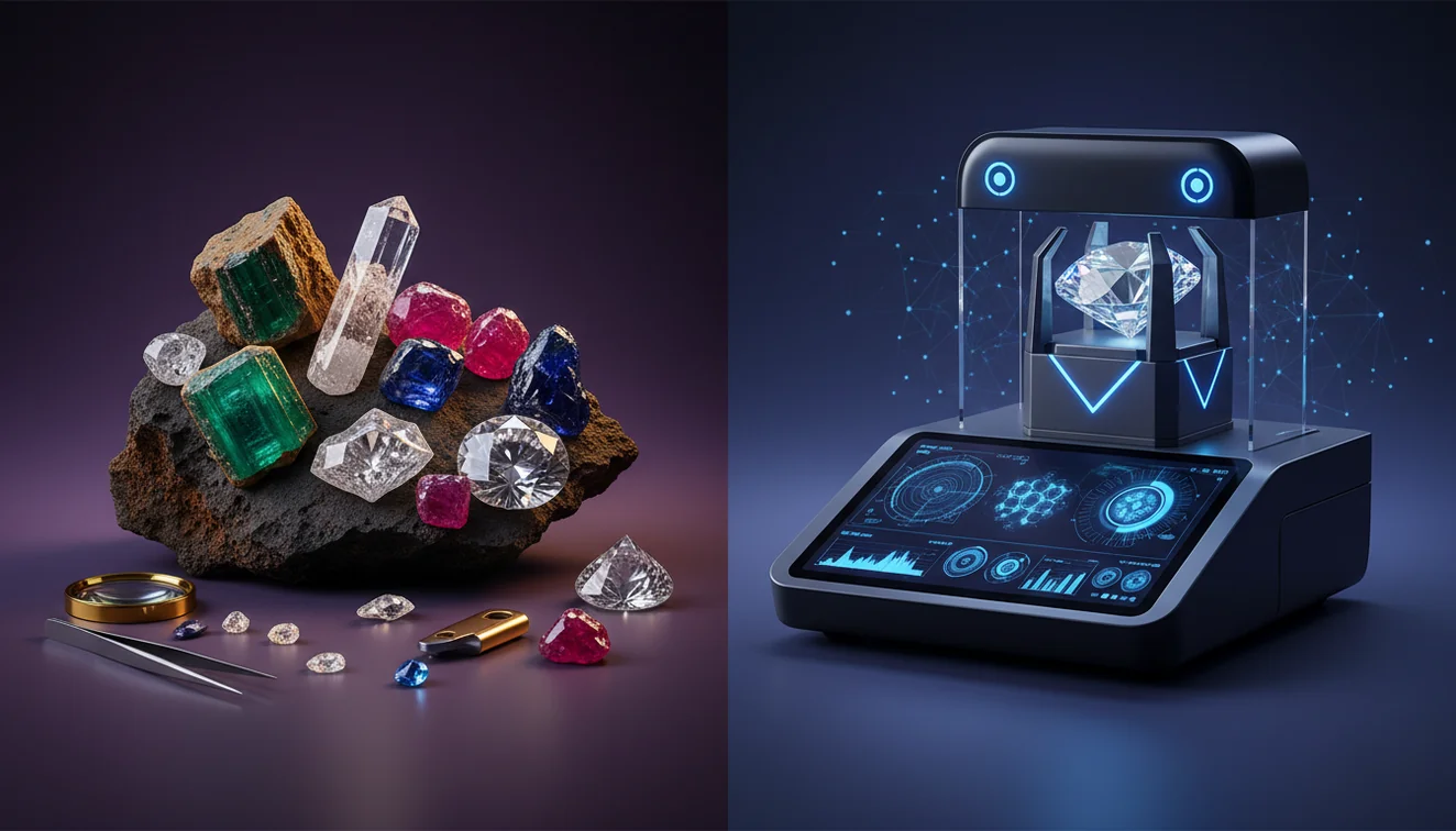 AI Gemstone Identifier vs Professional Gemologist