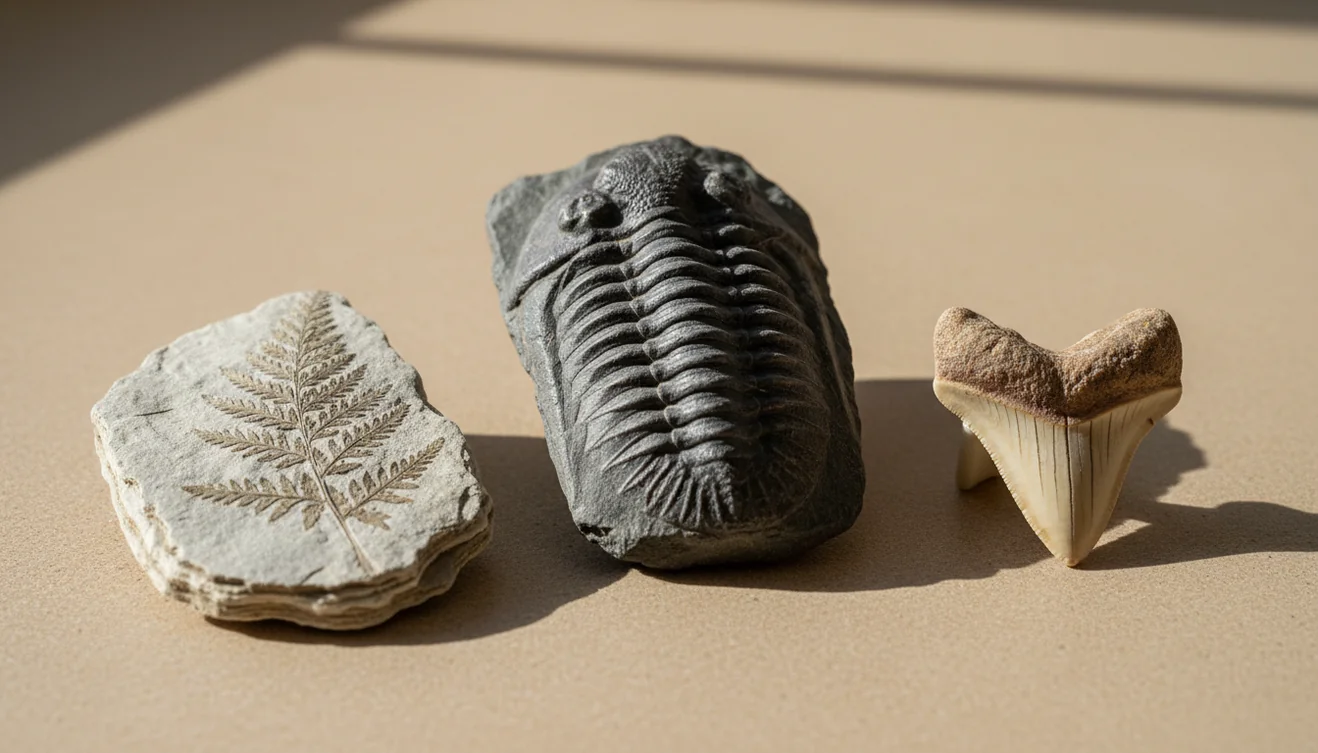 Fossil identification diverse specimens for scanning